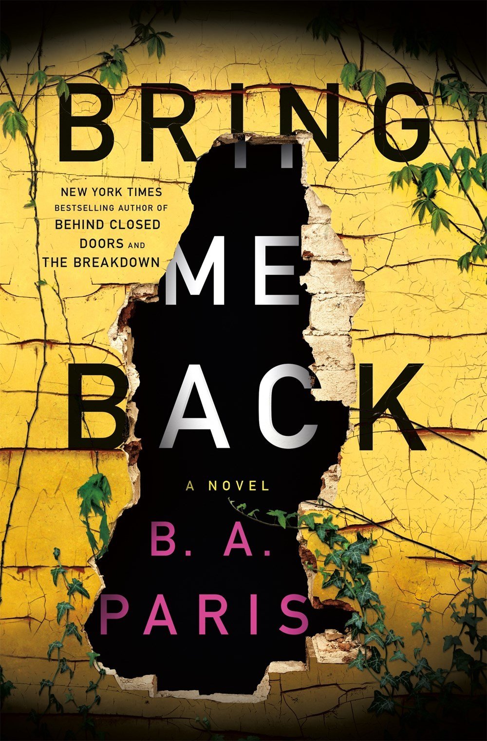 36448554 Bring Me Back By B.A. Paris - Image 1