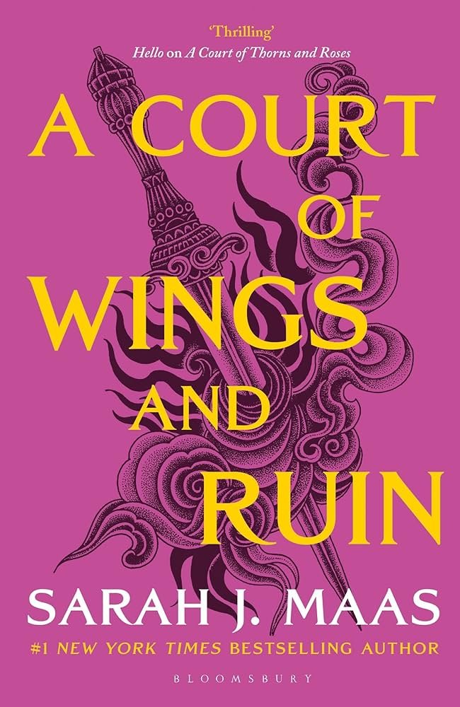 81x57yTWFqL._AC_UF8941000_QL80_.jpg A Court of Wings and Ruin By Sarah J. Maas - Image 1