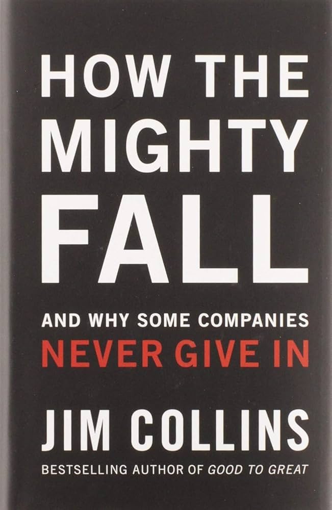 61vTBNpbfAL._AC_UF1000,1000_QL80_ How The Mighty Fall By Jim Collins - Image 1
