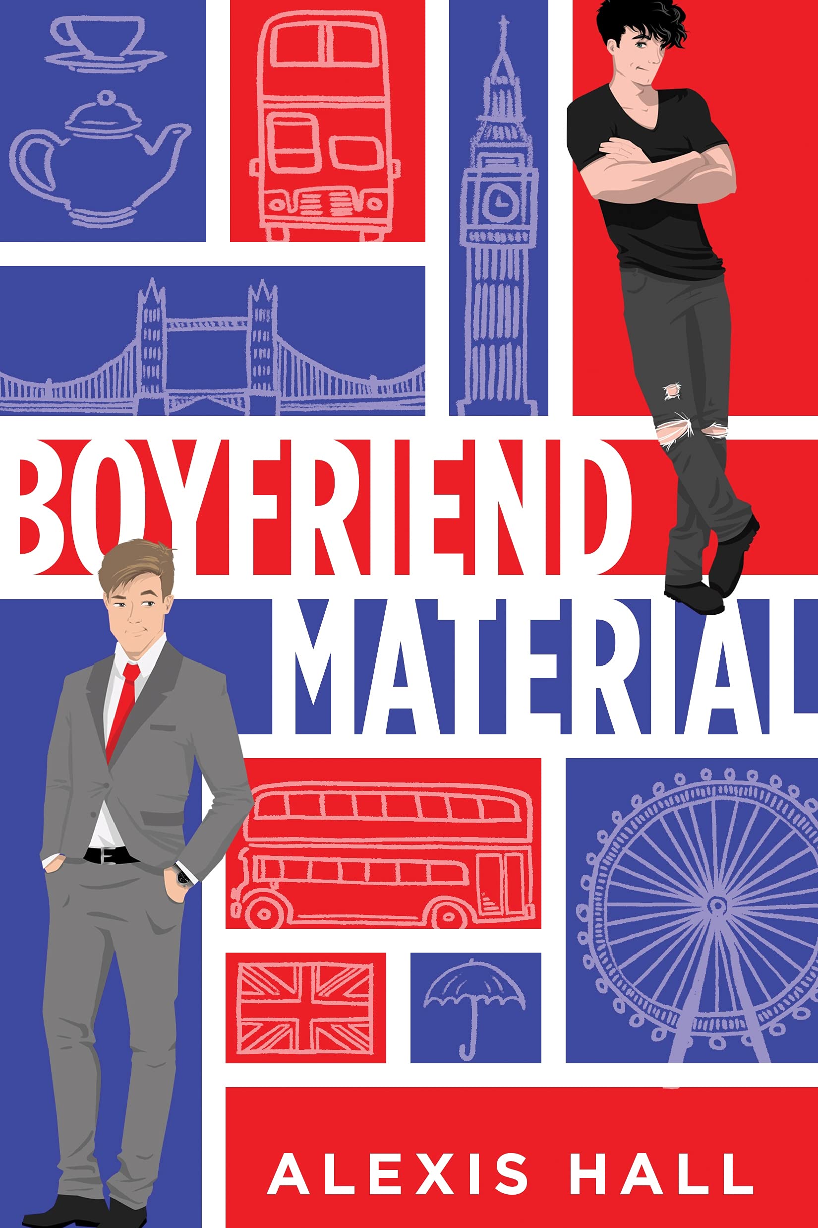 81zKg9e8EYL Boyfriend Material By Alexis Hall - Image 1
