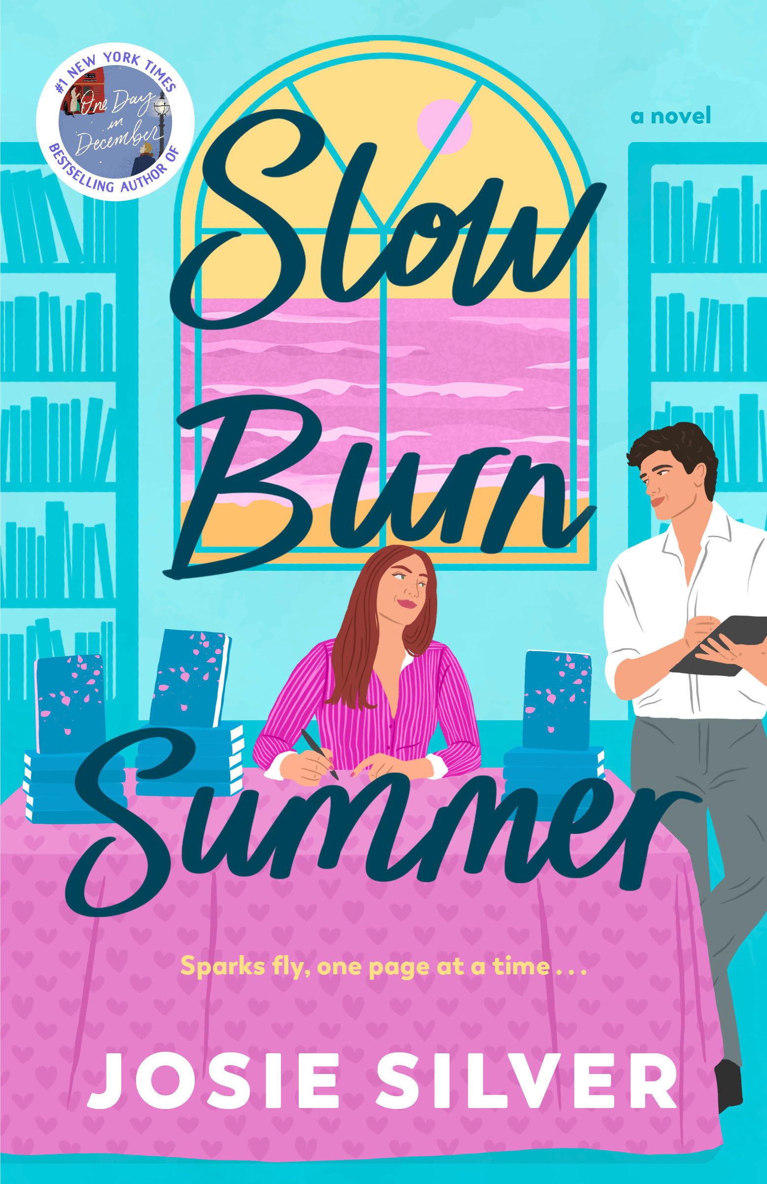 81NLDIR47BL Slow Burn Summer By Josie Silver - Image 1