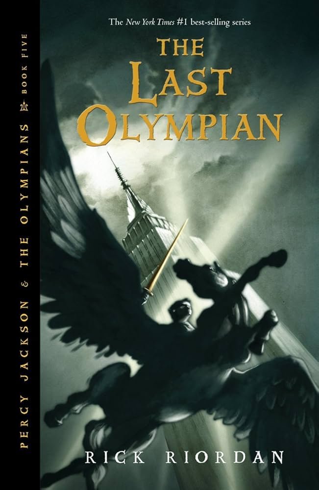 71SUwQJuh3L._AC_UF10001000_QL80_.jpg The Last Olympian By Rick Riordan - Image 1