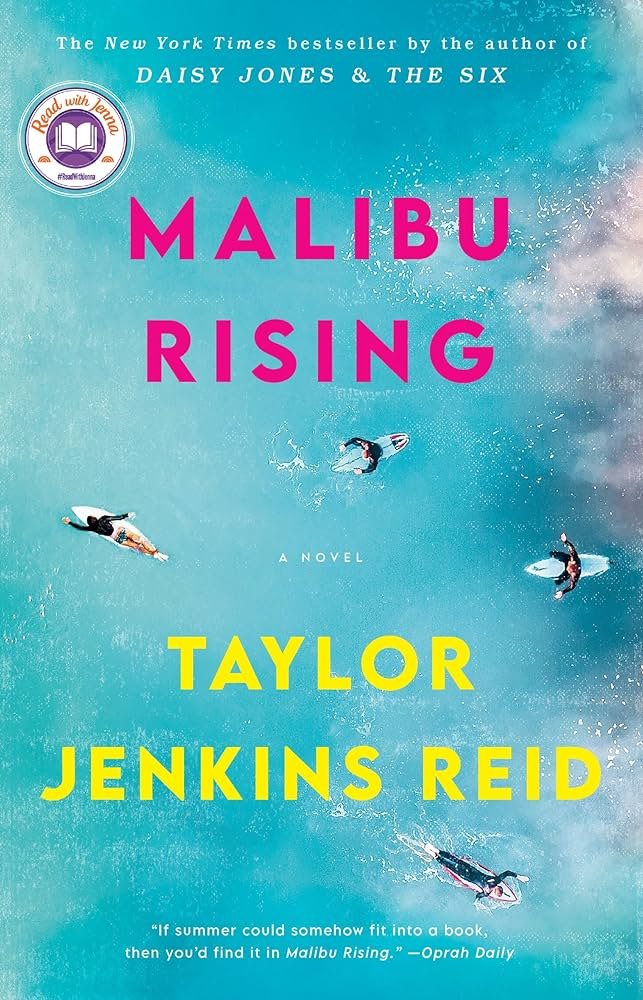 91ZwwK-e9KL._AC_UF10001000_QL80_.jpg Malibu Rising By Taylor Jenkins Reid - Image 1