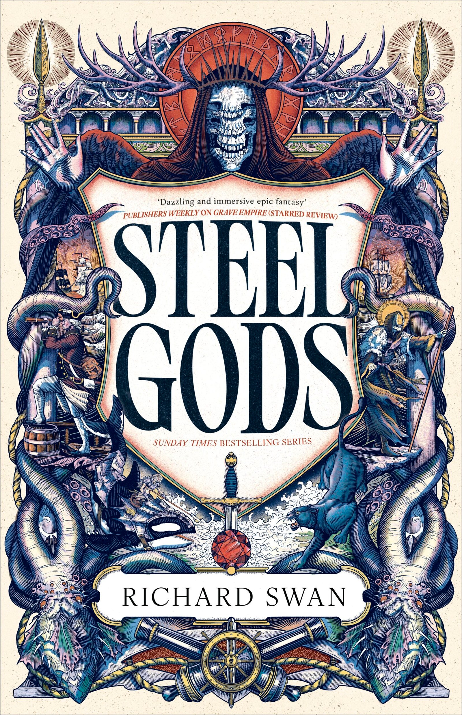 9780356523910-scaled-1.jpg Steel Gods By Richard Swan - Image 1