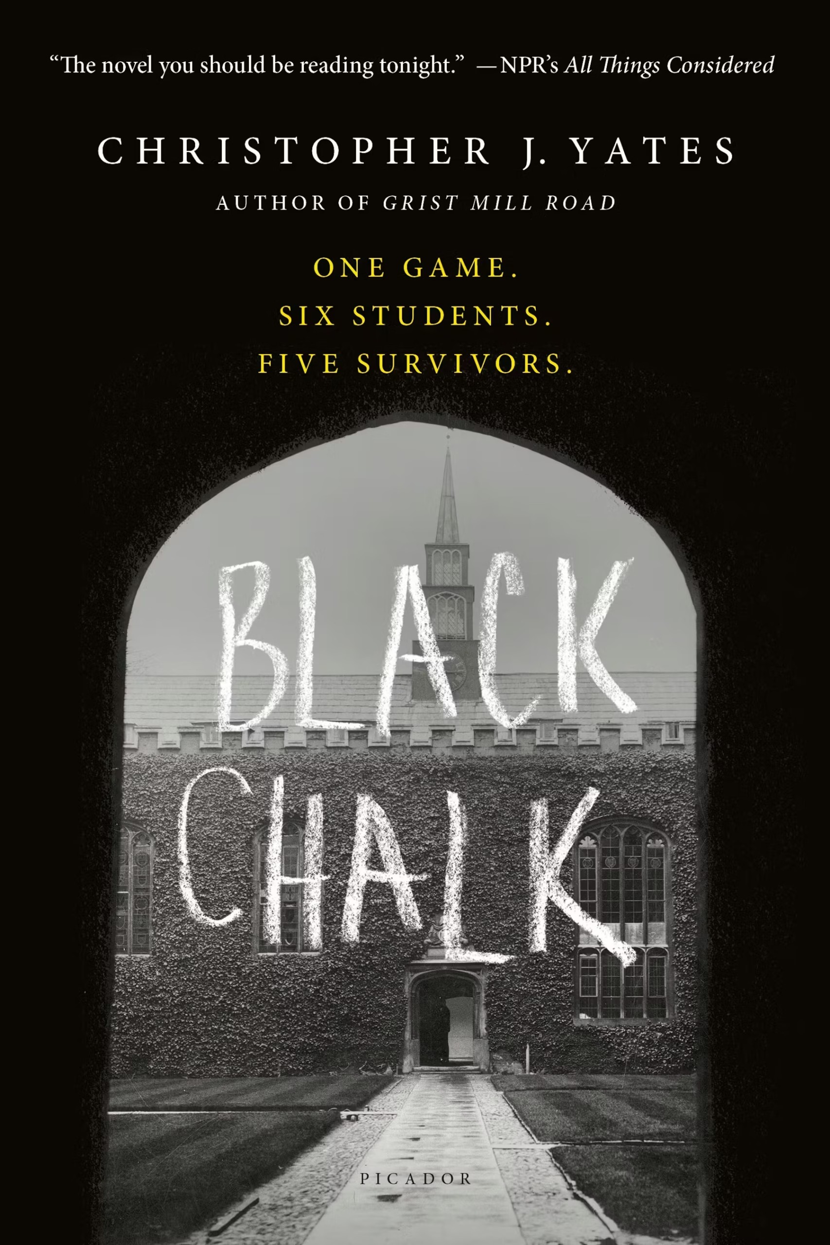 9781250075550-scaled-3 Black Chalk By Christopher J. Yates - Image 1
