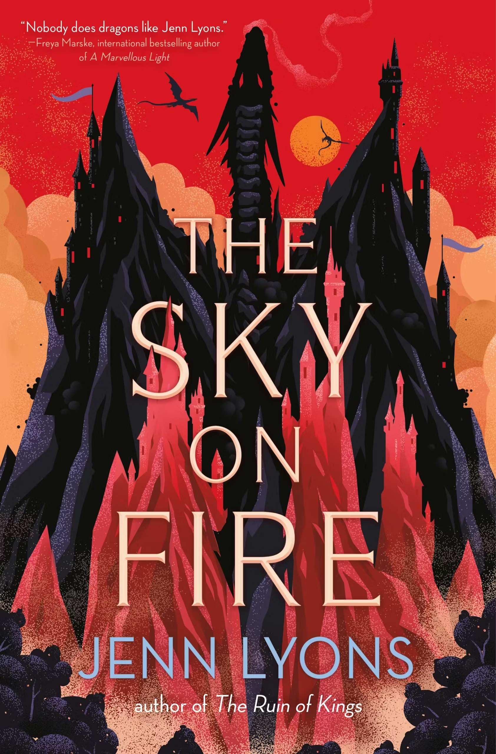 9781250342003-scaled-2 The Sky on Fire By Jenn Lyons - Image 1