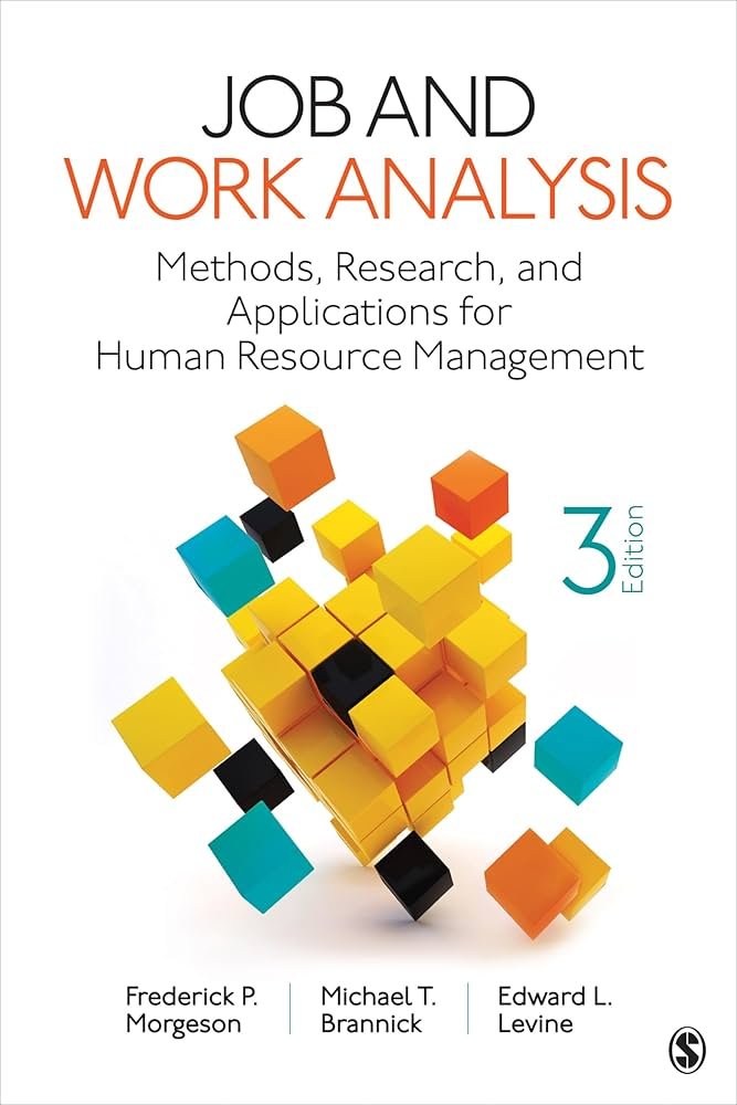 71GUZJVDBdL._AC_UF10001000_QL80_.jpg Job and Work Analysis by Frederick P. Morgeson - Image 1