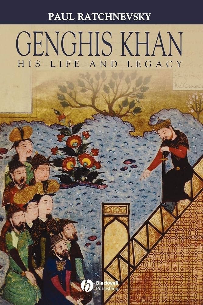 71U0u0x7utL._AC_UF10001000_QL80_.jpg Genghis Khan: His Life and Legacy By Paul Ratchnevsky - Image 1