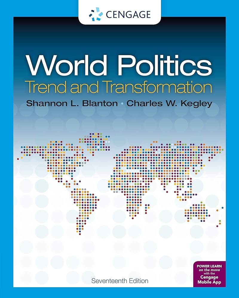 81I0B63nBYL._UF10001000_QL80_.jpg World Politics by Shannon Blanton - Image 1