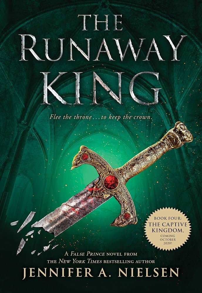 81yWptAIjYL._AC_UF10001000_QL80_.jpg The Runaway King By Jennifer A. Nielsen - Image 1