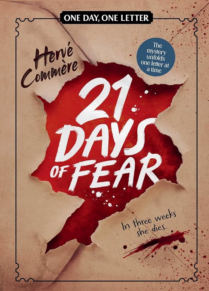81xICw5f1kL._AC_UF10001000_QL80_.jpg 21 Days of Fear: One Day, One Letter By Hervé Commère - Image 1